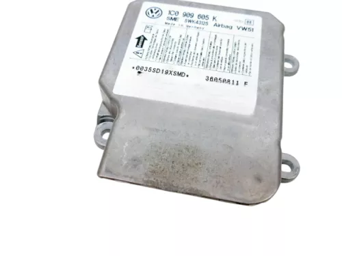 VW Polo 9N 9N3 Steuergerät Airbag Airbagsteuergerät 1C0909605K Index 08 Fabia