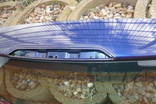 VW Polo 9N Heckklappe Kofferraumklappe Klappe hinten blau LB5N (100450)