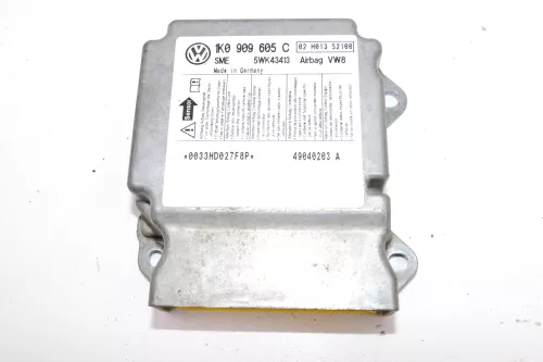 VW Golf 5 Steuergerät Airbagsteuergerät 1K0909605C 02 H013 S2100