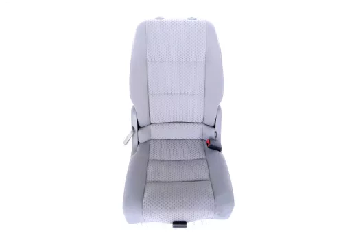 VW Touran Sitz hinten rechts grau (hinterm Beifahrersitz) Rücksitz Einzelsitz hi