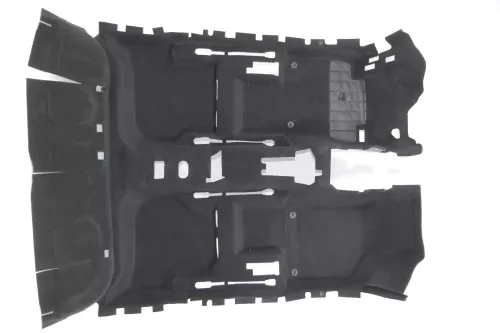 VW Golf 5 V 1K Teppich Innenraumteppich Innen Bodenbelag 1k1863367AL anthrazit