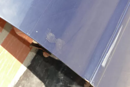 Audi A4 B5 Tür vorne rechts blau LY5L Kombi+Limo (Leiste+Griff beachten (102285)