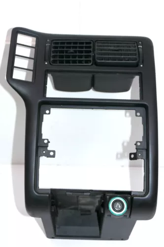 VW Polo 6N Mittelkonsole Verkleidung um Radio schwarz 6N1858071d Seat Ibiza 6k