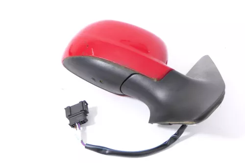 VW Bora Golf 4 elektrischer Spiegel Außenspiegel rechts rot LY3D mit Glas (102864)