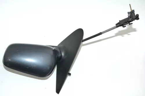 VW Polo 6N manueller manuell Spiegel Außenspiegel links mit Glas grau