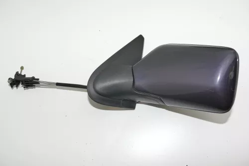 VW Golf 3 Vento manueller Spiegel Außenspiegel links mit Glas violett LC5L (103388)