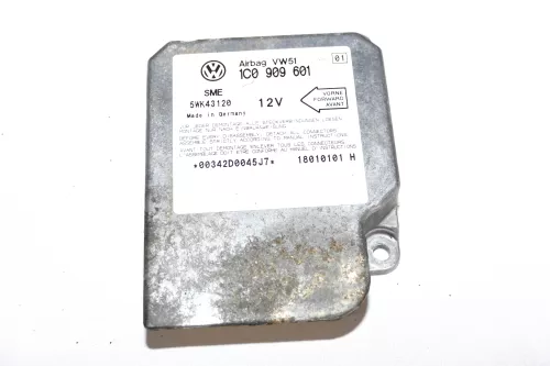 VW Golf 4 Bora T5 Steuergerät Airbag Airbagsteuergerät 1C0909601 Index 01 Lupo