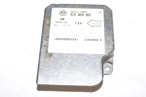 VW Golf 4 Bora T5 Steuergerät Airbag Airbagsteuergerät 1C0909601 Index 04 Lupo