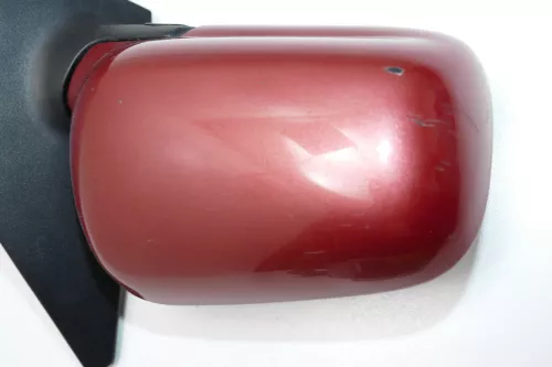 VW Polo 6N manueller manuell Spiegel Außenspiegel rechts mit Glas rot braun LC3M (103747)