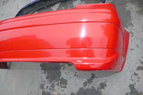 VW Bora Limousine Stoßstange hinten Heckstoßstange rot LP3G Oettinger Heckansatz (103950)