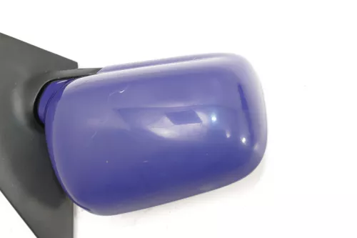 VW Polo 6N manueller manuell Spiegel Außenspiegel rechts mit Glas blau LD5D 362 (104362)