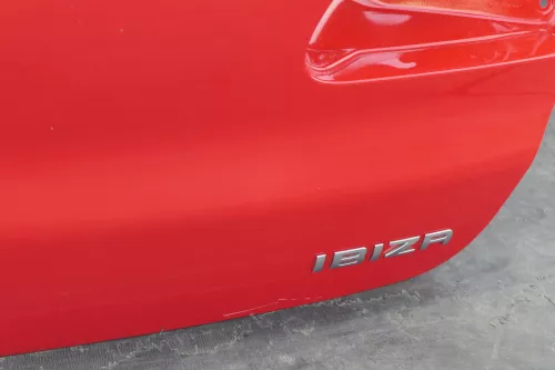Seat Ibiza 6L Heckklappe Klappe hinten Kofferraumklappe rot LP3G (104624)