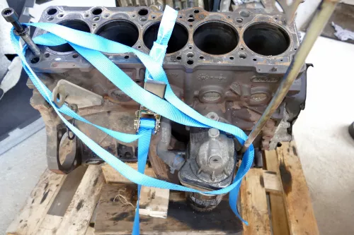 VW T4 Motorblock Motor ohne Kolben 2,4 D 57kw 68PS ca.158.000km  AAB (104658)