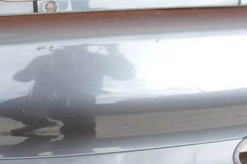 VW Polo Kombi Variant Stoßstange hinten Heckstoßstange grau L57P (104806)