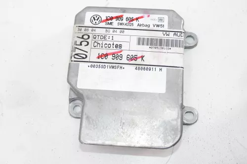VW Polo 9N 9N3 Steuergerät Airbag Airbagsteuergerät 1C0909605K Index 09 Fox