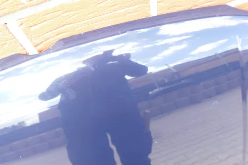 VW Golf 4 Motorhaube Haube Klappe vorne blau LA5G (105325)