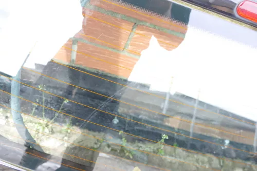 VW Polo 6N2 Heckklappe Klappe hinten Kofferraumklappe schwarz L041 (ohneBremsleu (105477)