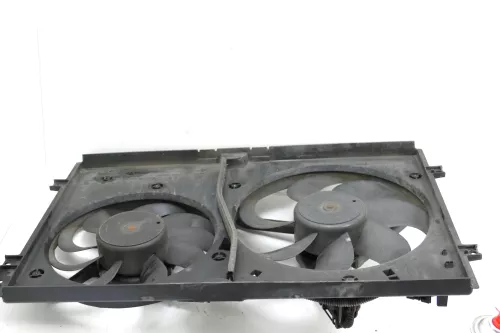 VW Golf 4 Bora Lüfterzarge Lüfter Kühlerlüfter Klimaanlage 1J0121207M 1J0959455M (105553)