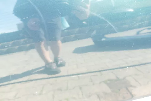 VW Passat 3B 3BG Kombi Variant Tür hinten links grün LC6N (105790)