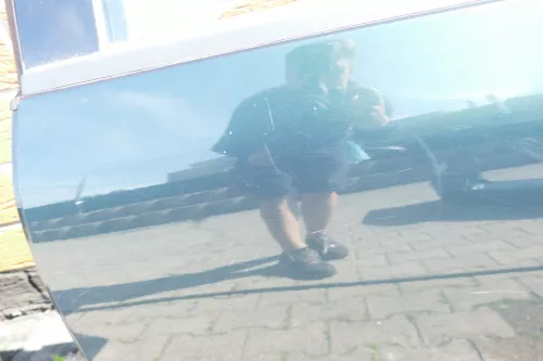 VW Passat 3B 3BG Kombi Variant Tür hinten links grün LC6N (105790)