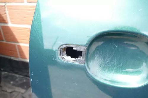 VW Golf 4 Tür vorne rechts Beifahrertür 2/3-Türer grün LC6M green (105938)