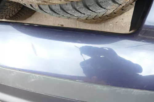 Audi A6 4B Kombi Avant Stoßstange hinten Heckstoßstange Facelift grau blau LY5X (105998)