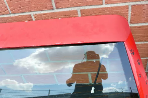 Seat Ibiza 6K Heckklappe Klappe hinten Kofferraumklappe rot LP3G 1999-2001 (106121)