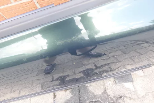 VW Passat 3B 3BG Kombi + Limo Tür vorne rechts Beifahrertür grün LC6N (106850)