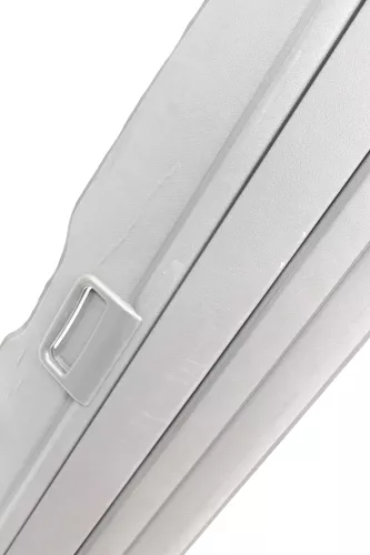 VW Polo Kombi Variant 6kv Laderaumabdeckung Rollo Hutablage Kofferraum grau (107232)