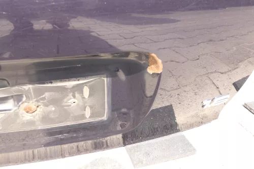 Audi A3 8L -Bj. ca1999 Heckklappe Kofferraumklappe Klappe hinten blau LZ5L (107309)