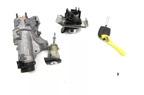 VW Fox 5Z Schloßsystem Türgriff Heckschloß mit 1x Schlüssel Schloß Zündschloß