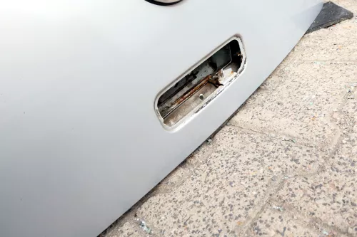 VW Golf 4 Limousine Heckklappe Kofferraumklappe Klappe hinten silber LB7Z 107455 (107455)