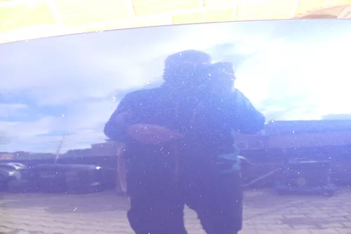 VW Passat 3BG Motorhaube Klappe vorne vorn Haube blau LB5N  4-5 kleine Delle/Beu (107669)