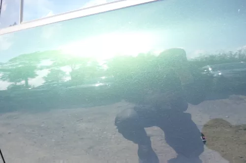 VW Passat 3B 3BG Kombi Variant Tür hinten links grün LC6N - 107796 (107796)