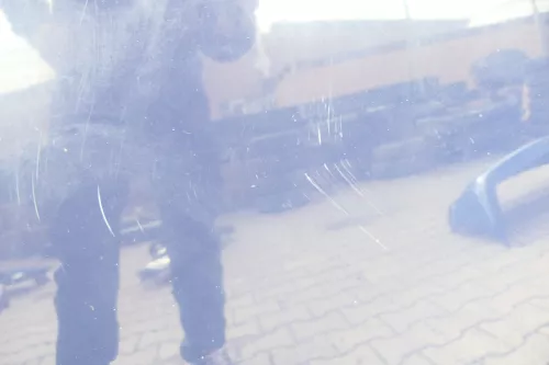 VW Golf 4 Motorhaube Haube Klappe vorne blau lila LA5G Front (108052)