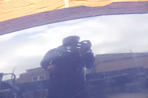 VW Golf 4 Motorhaube Haube Klappe vorne blau lila LA5G Front (108052)