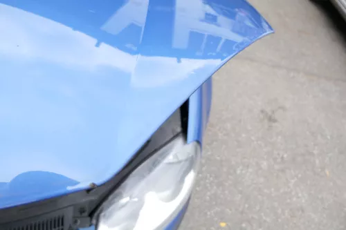 VW Golf 5 V 1K Motorhaube Haube Klappe vorne blau LC5G - Rost ROST Rost (108320)