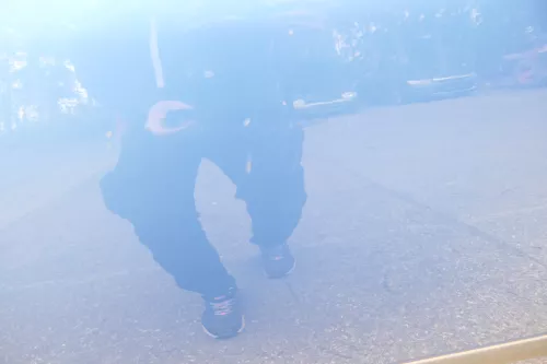 VW Golf 5 V 1K Tür Türrahmen hinten rechts 4/5-Türer blau LC5G -ohneAnbauteil (108326)