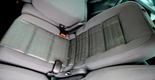 VW Touran 1T Sitz hinten mitte mittig (1. Reihe) Rücksitz anthrazit - 108446 (108446)