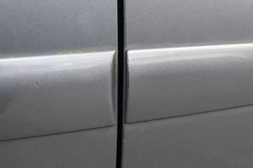 VW Touran 1T 1T3 Tür vorne rechts Beifahrertür grau LD7X - ohne Anbauteile (108490)