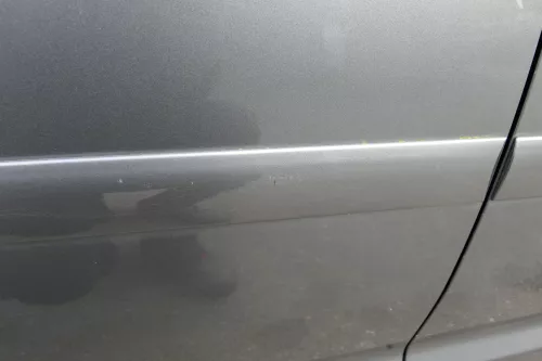 VW Touran 1T 1T3 Tür hinten rechts grau LD7X mit Scheibe (108491)