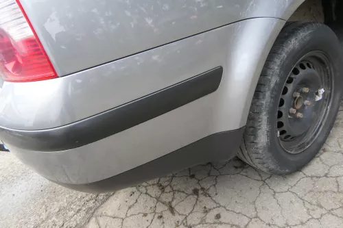VW Passat 3BG 3B3 Limousine Stoßstange hinten Heckstoßstange grau LD7W silber (108585)