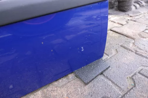 Skoda Octavia 1U Kombi + Limo Tür vorne links Fahrertür blau L4652 LF5G (108869)