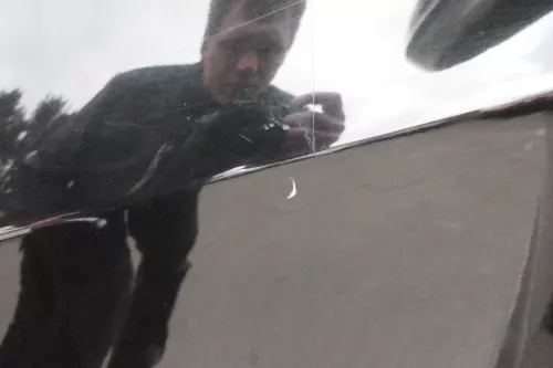 VW Golf 5 V Cross Plus 5M1 Kotflügel vorne links schwarz L041 (109169)