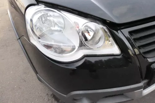 VW Polo 9N3 Cross Scheinwerfer vorne rechts 6Q1941008AR/AT Valeo Höhenverstellun