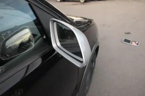 VW Polo 9N 9N3 Cross elektrischer Spiegel Außenspiegel rechts vorne silber (109210)