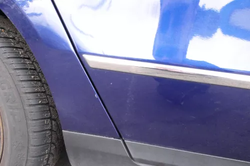 VW Passat 3C Kombi Variant Tür hinten rechts blau LD5Q - OHNE Anbauteile (109282)