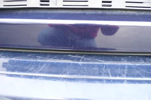 Audi A3 8P 4/5-Türer Heckklappe Klappe hinten blau LZ5J- ohne Anbauteile (109348)