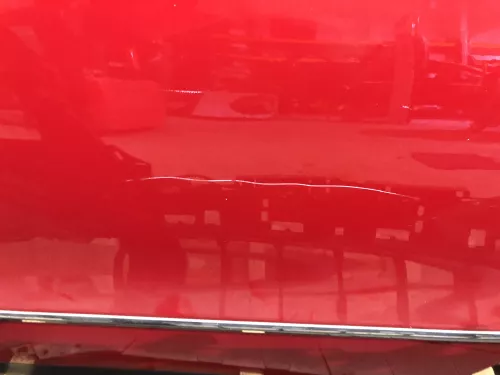 VW Passat 3C Kombi Variant Tür hinten links rot LY3D (109415)