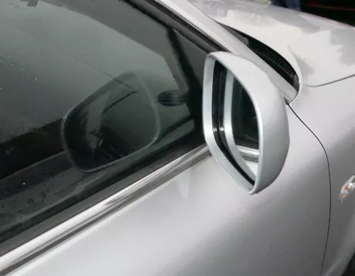 VW Passat 3BG elektrischer Spiegel Außenspiegel rechts silber grau LA7W (109479)